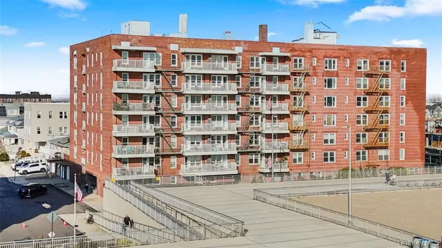 a front view of a building