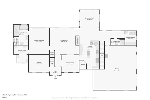 $999,999 | 156 Lula Payne Trail, Ball Ground, GA 30107