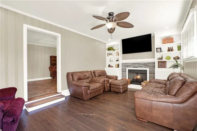 a view of room with window