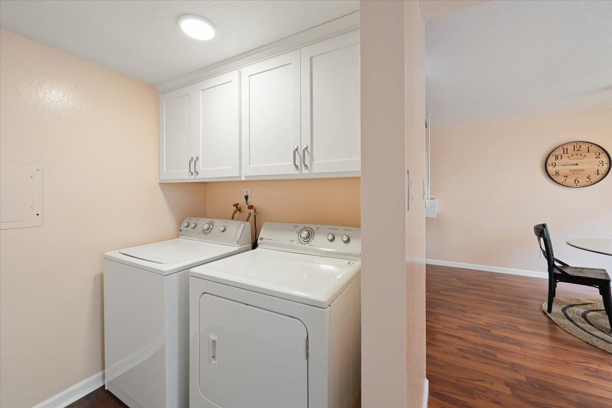 10919 Coloma Road, Unit 2 Rancho Cordova, CA 95670 - Photo 19 of 34 Laundry on 1st floor next to kitchen and half bathroom.