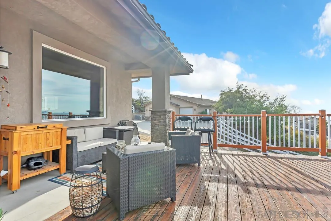 352 Sneath Way Alpine, CA 91901 - Photo 35 of 50 a view of roof deck with patio