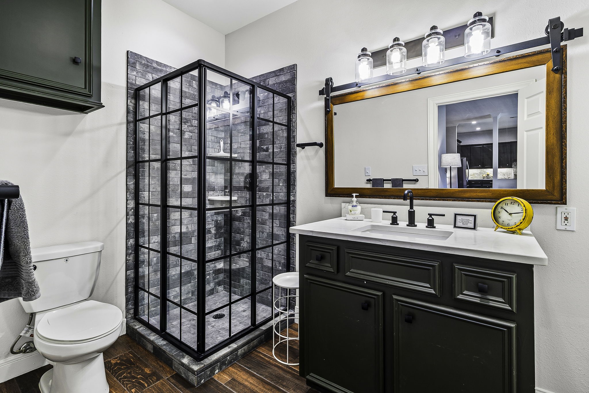 1387 Barrett's Landing Road Trinity, TX 75862 - Photo 20 of 50 a bathroom with a sink a toilet and shower