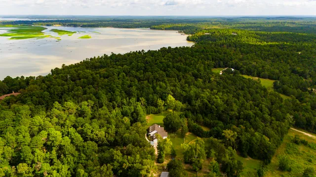 a view of an ocean and beach