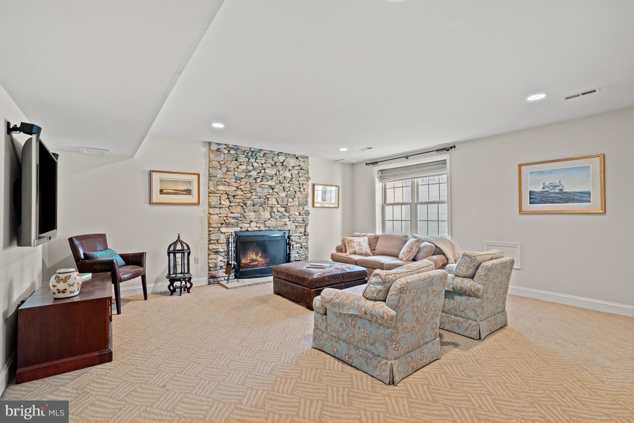 7722 Brookville Road Chevy Chase, MD 20815 - Photo 26 of 33 Lower Level Den