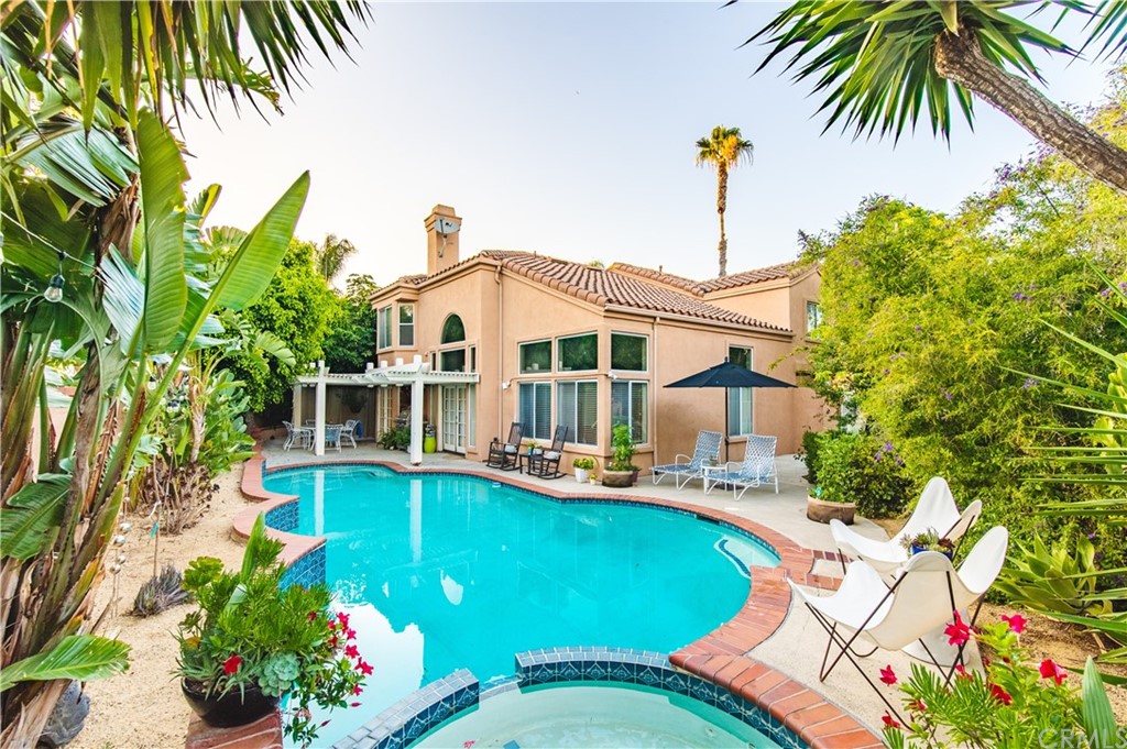 2132 Burnt Mill Road Tustin, CA 92782 - Photo 20 of 21 an aerial view of a house with swimming pool garden and patio