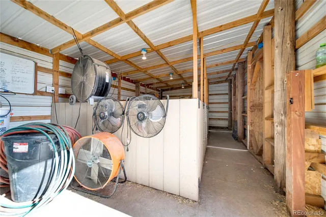 a view of a storage & utility room