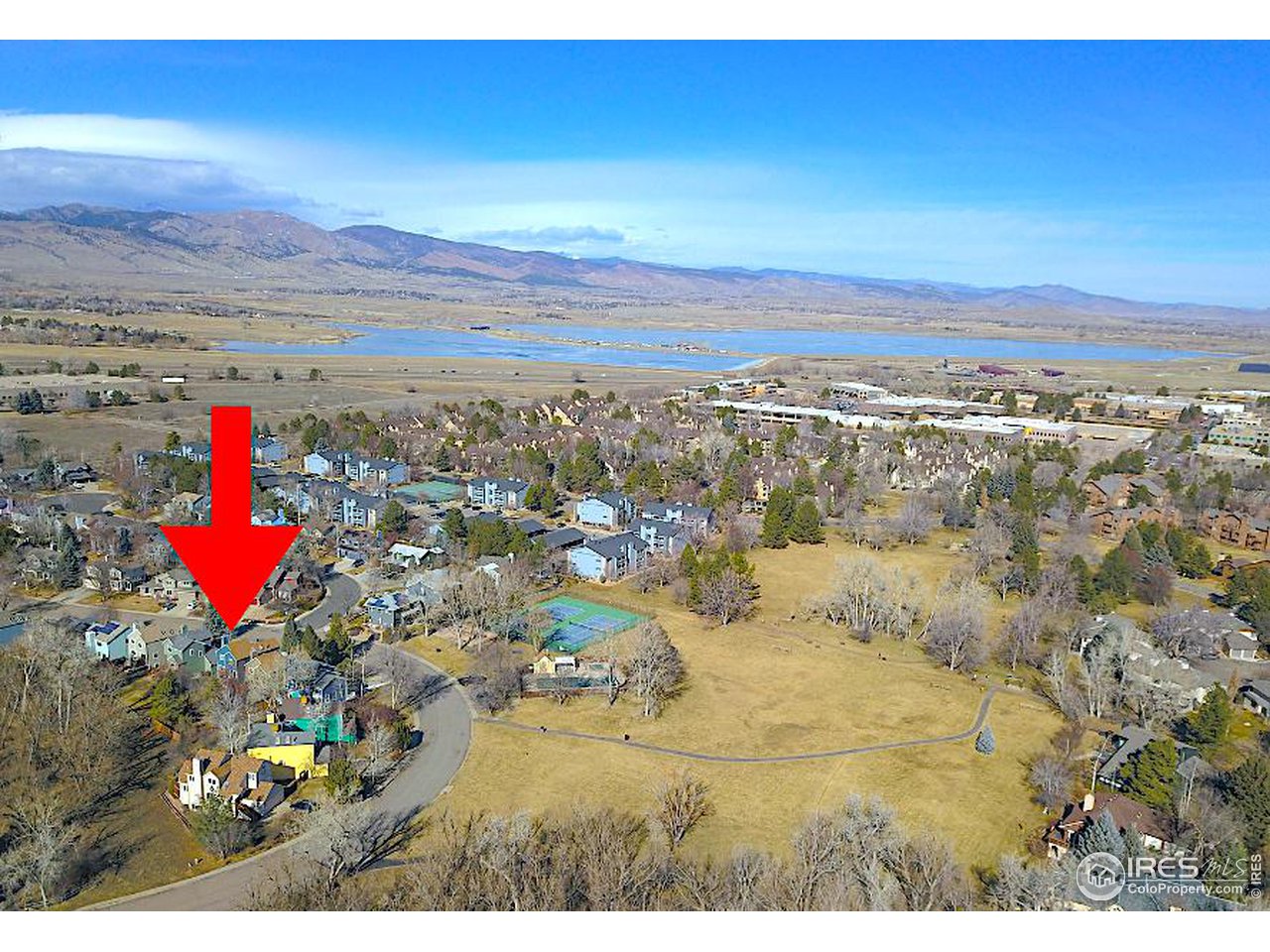 4491 Wellington Road Boulder, CO 80301 - Photo 32 of 40 a view of city and mountain