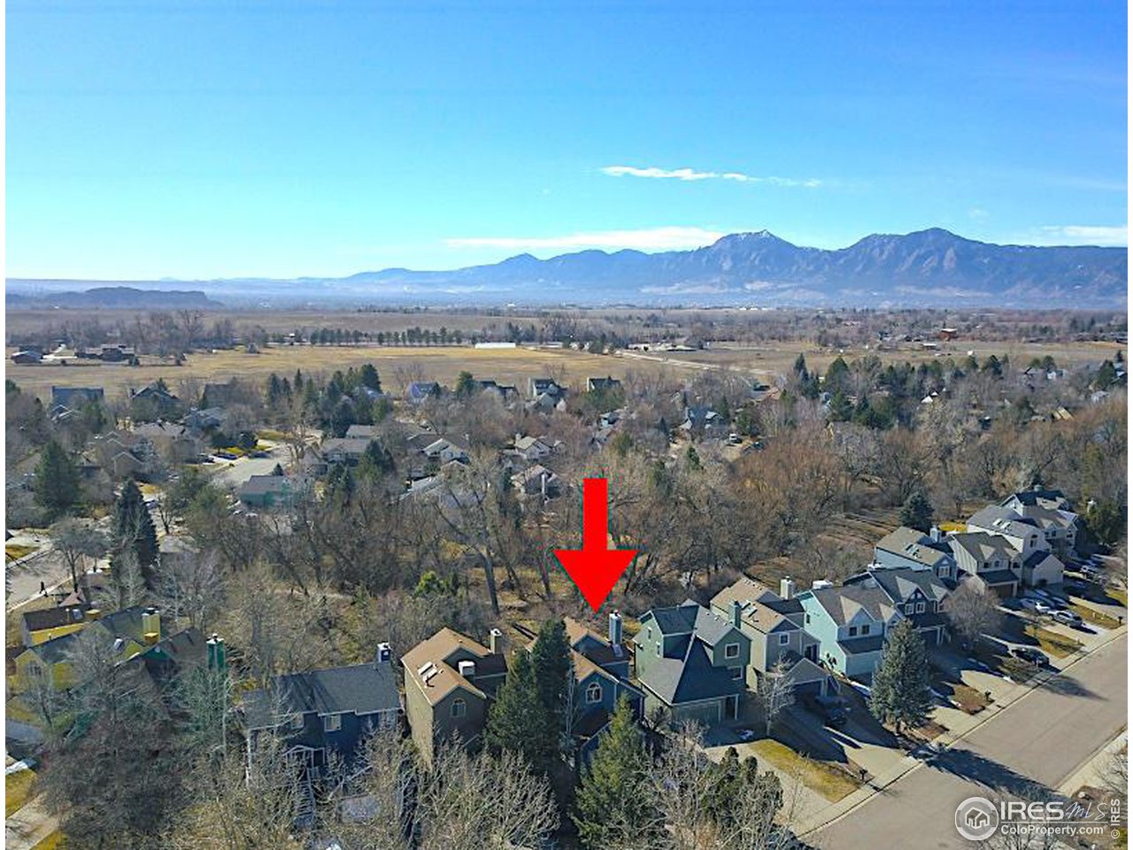 4491 Wellington Road Boulder, CO 80301 - Photo 40 of 40 a view of a city with mountain