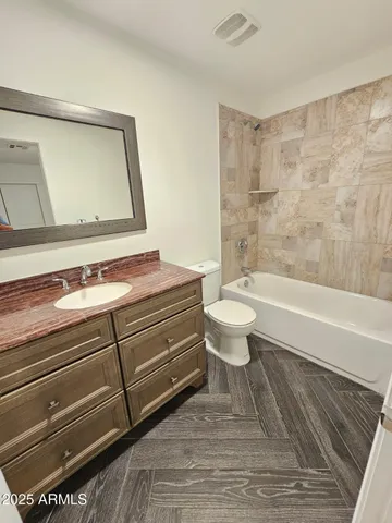 en empty room with windows