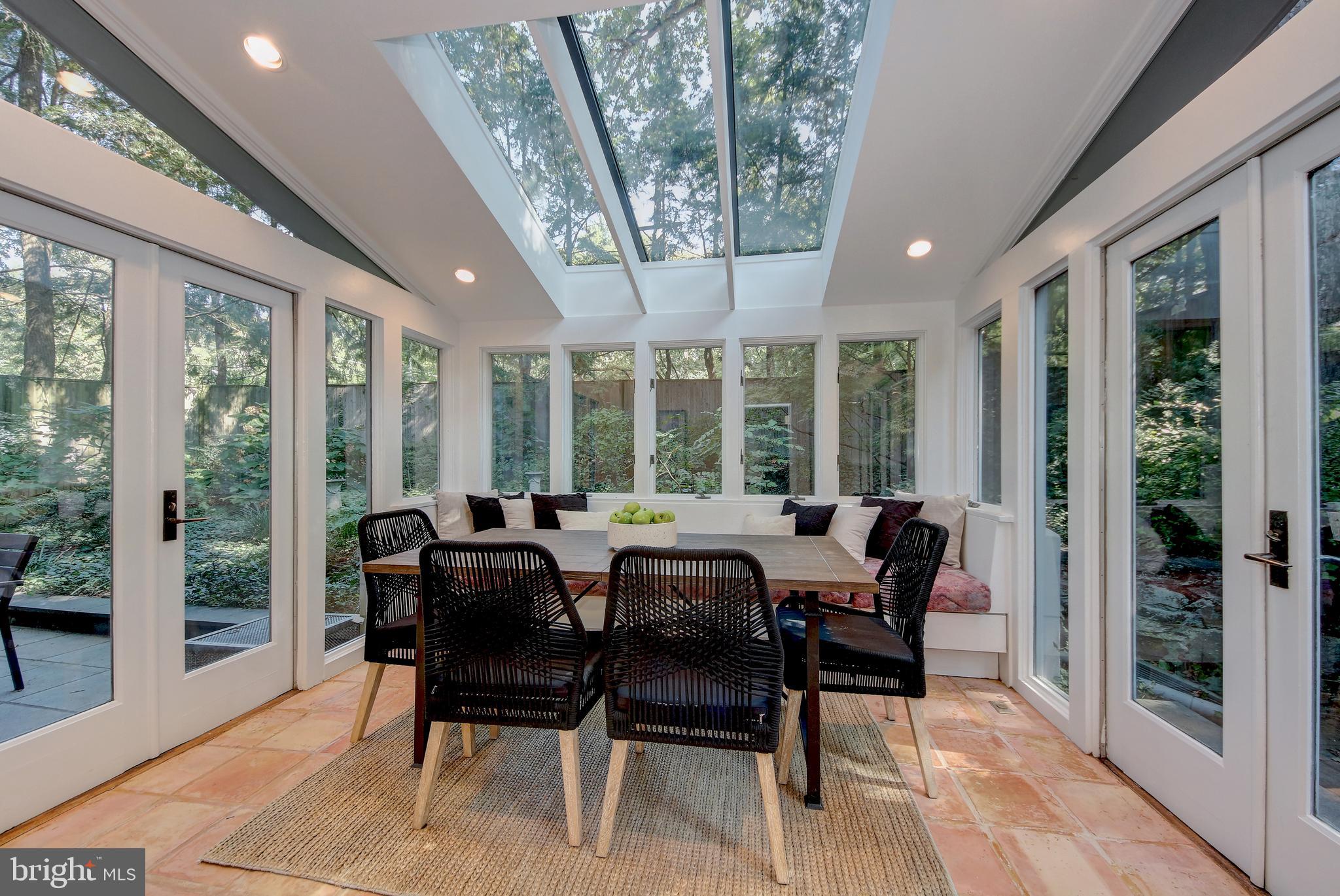 4020 Reno Road Northwest Washington, DC 20008 - Photo 16 of 61 Wall of windows and skylights
