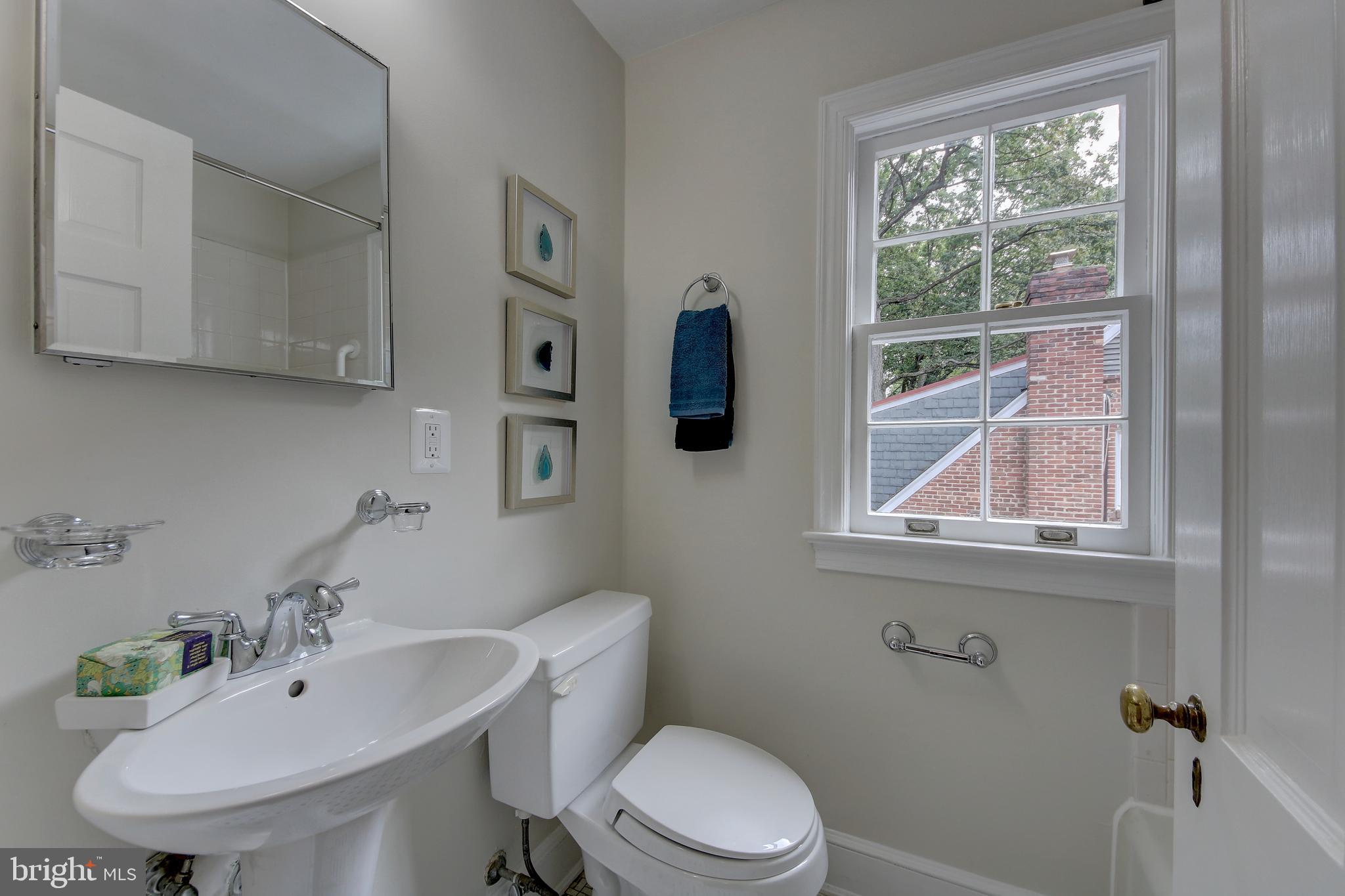 4020 Reno Road Northwest Washington, DC 20008 - Photo 32 of 61 Top level hall bathroom
