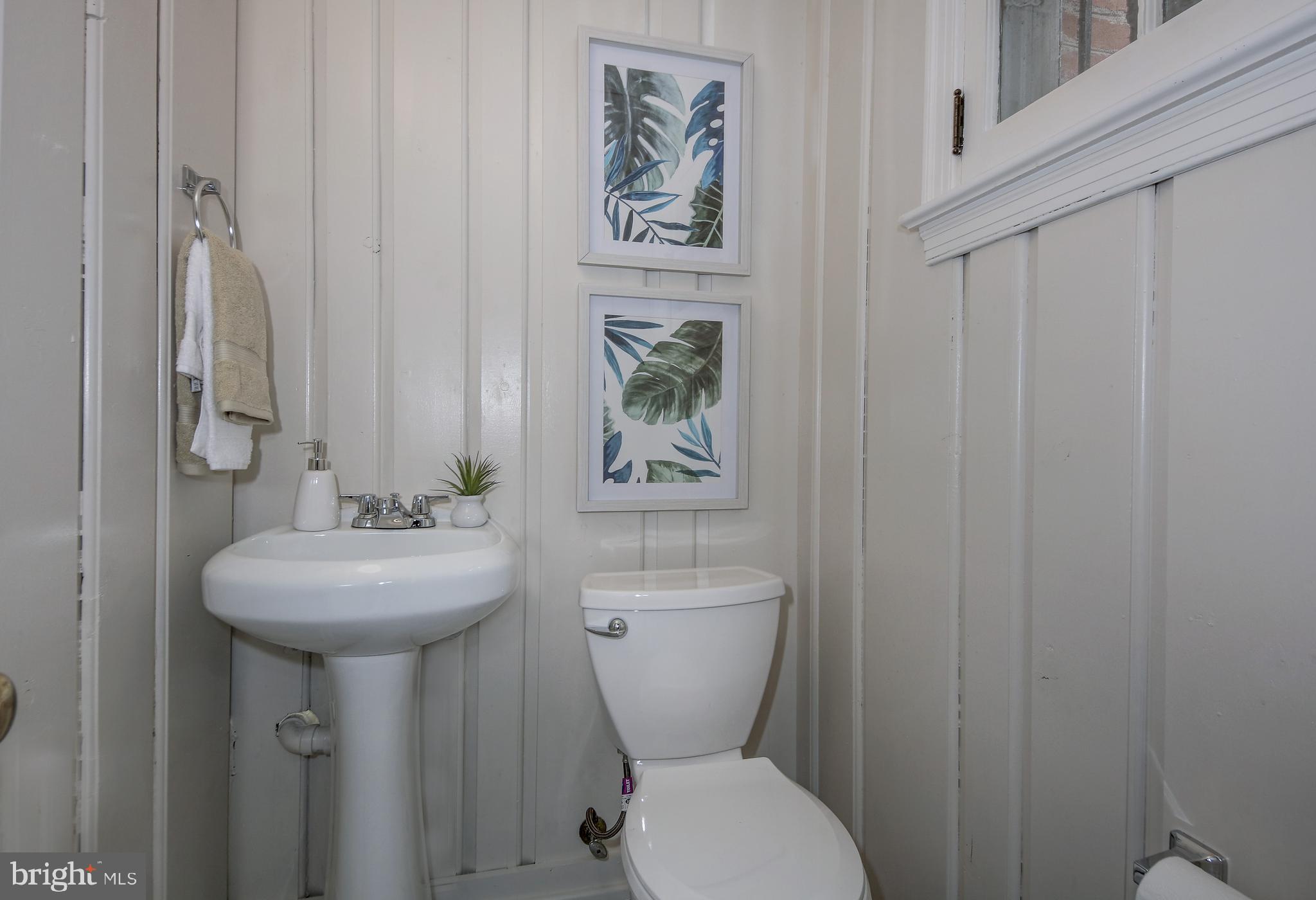 4020 Reno Road Northwest Washington, DC 20008 - Photo 33 of 61 Lower level half bathroom