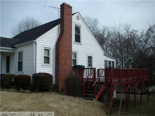 269 Welch Road Mount Airy, NC 27030 - Photo 2 of 10 Exterior Back. Lage Deck/Porch