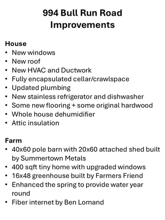 $539,900 | 994 Bull Run Road, Lynchburg, TN 37352