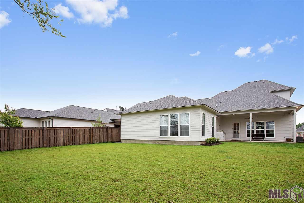 11129 Preservation Way Baton Rouge, LA 70810 - Photo 15 of 18 Rear Elevation and Yard