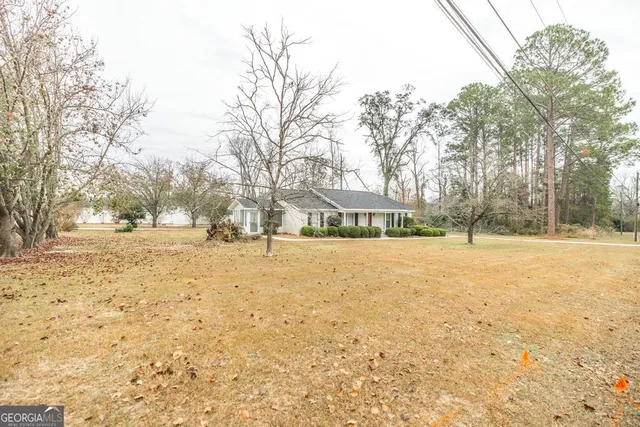 a view of road covered with snow