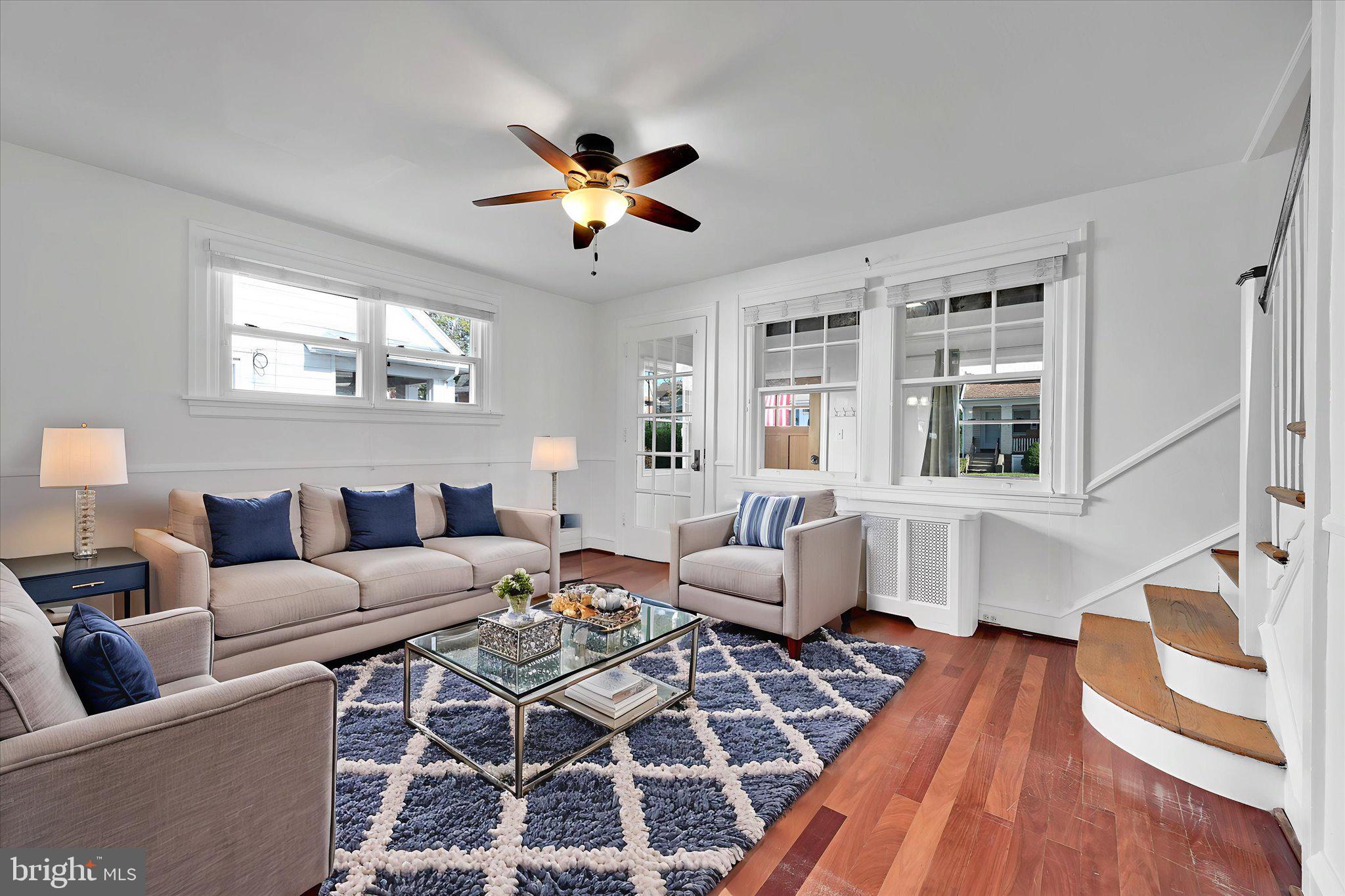 2814 St Marys Road Ardmore, PA 19003 - Photo 4 of 21 a living room with furniture and a wooden floor