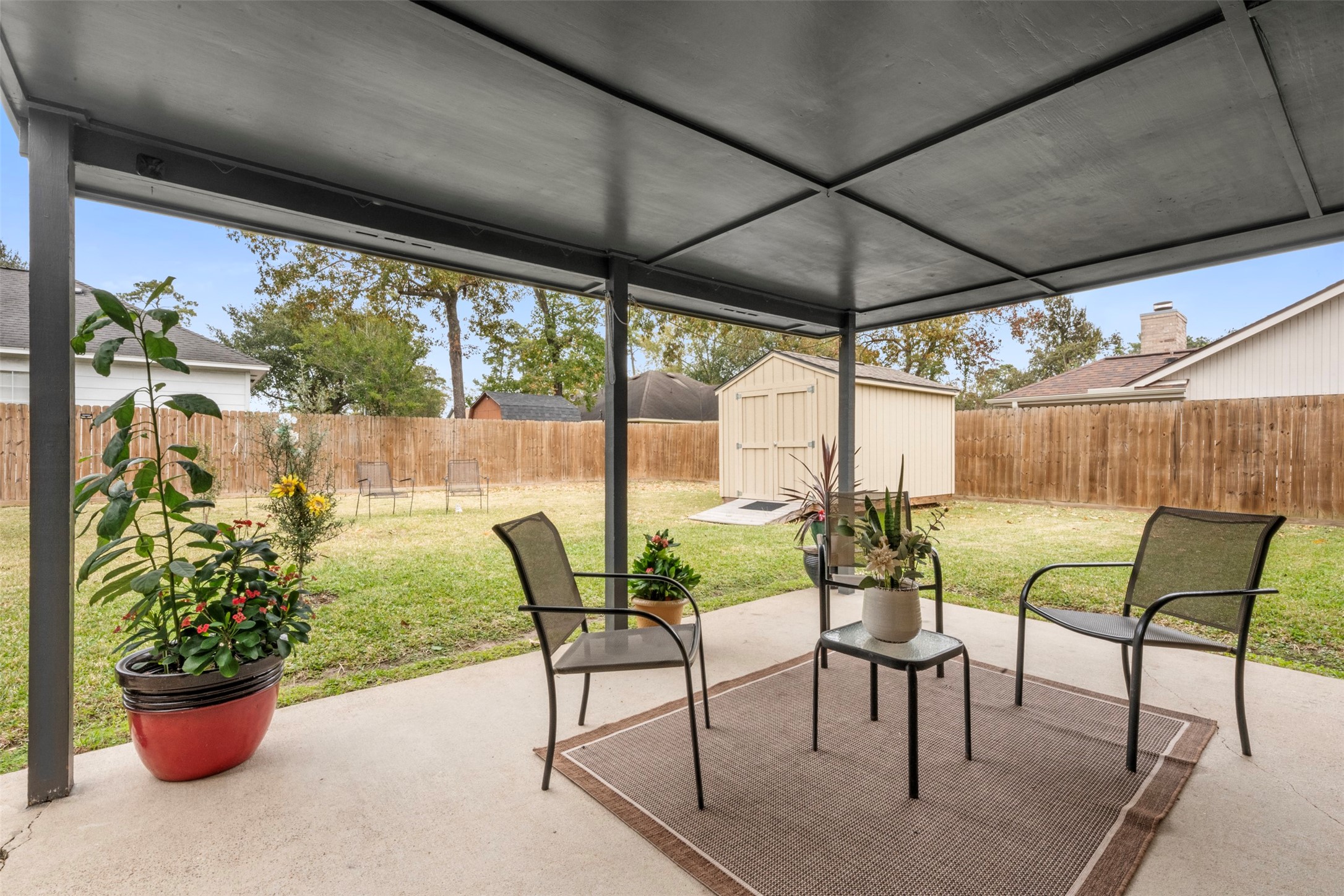 1114 Poppets Way Crosby, TX 77532 - Photo 33 of 48 Perfect view of the backyard