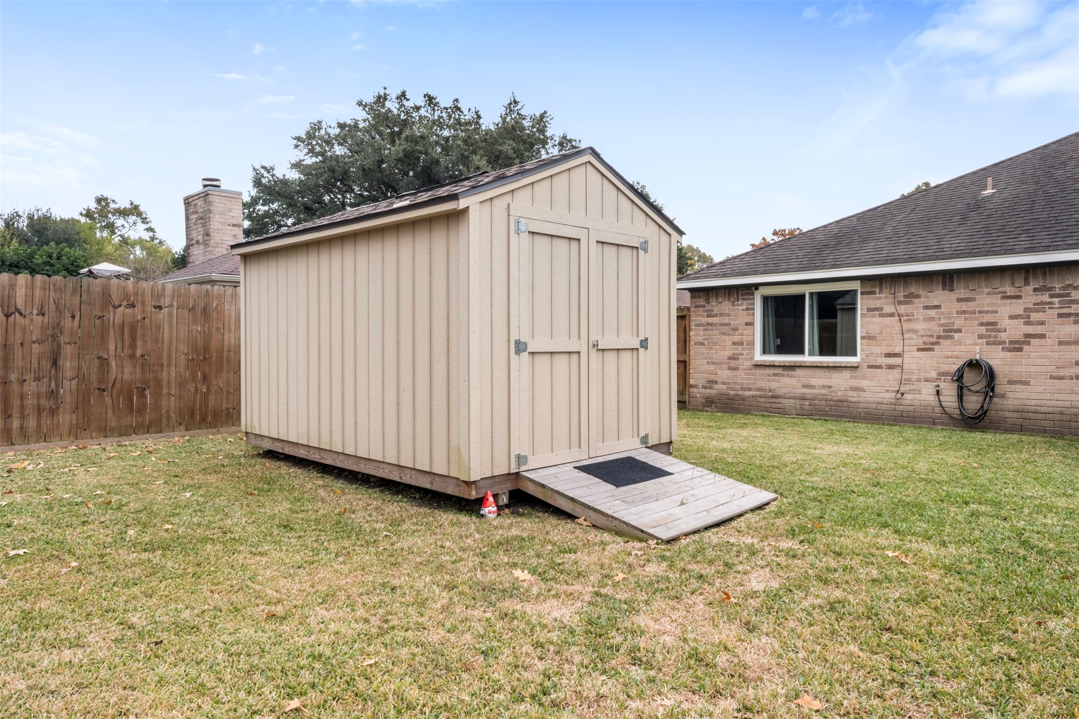 1114 Poppets Way Crosby, TX 77532 - Photo 37 of 48 Utility Shed - Perfect for tools he/she shed, in-law suite, etc.