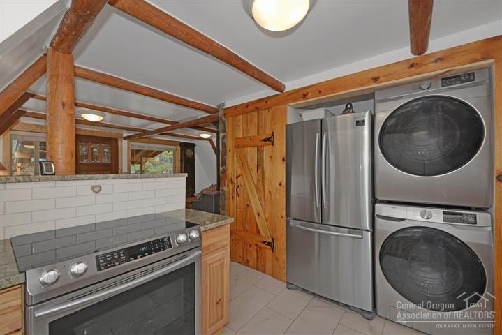 stainless appliances in kitchen