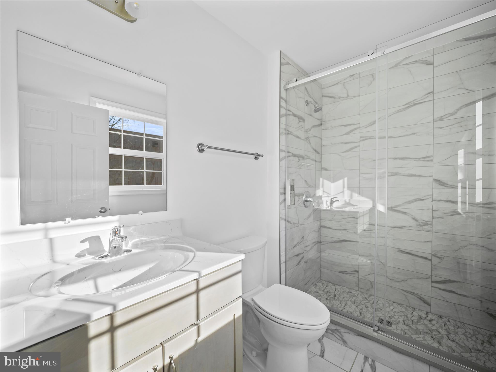 110 Hykes Road East Greencastle, PA 17225 - Photo 28 of 40 a bathroom with a sink toilet and shower