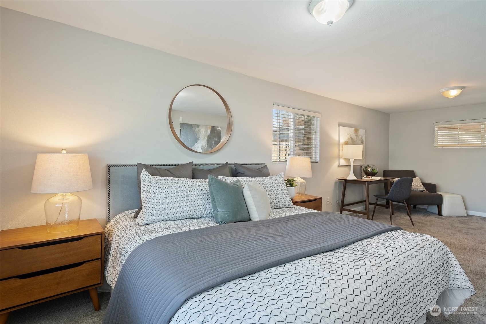 12645 Southeast 170th Street Renton, WA 98058 - Photo 16 of 37 a bedroom with bed and a window