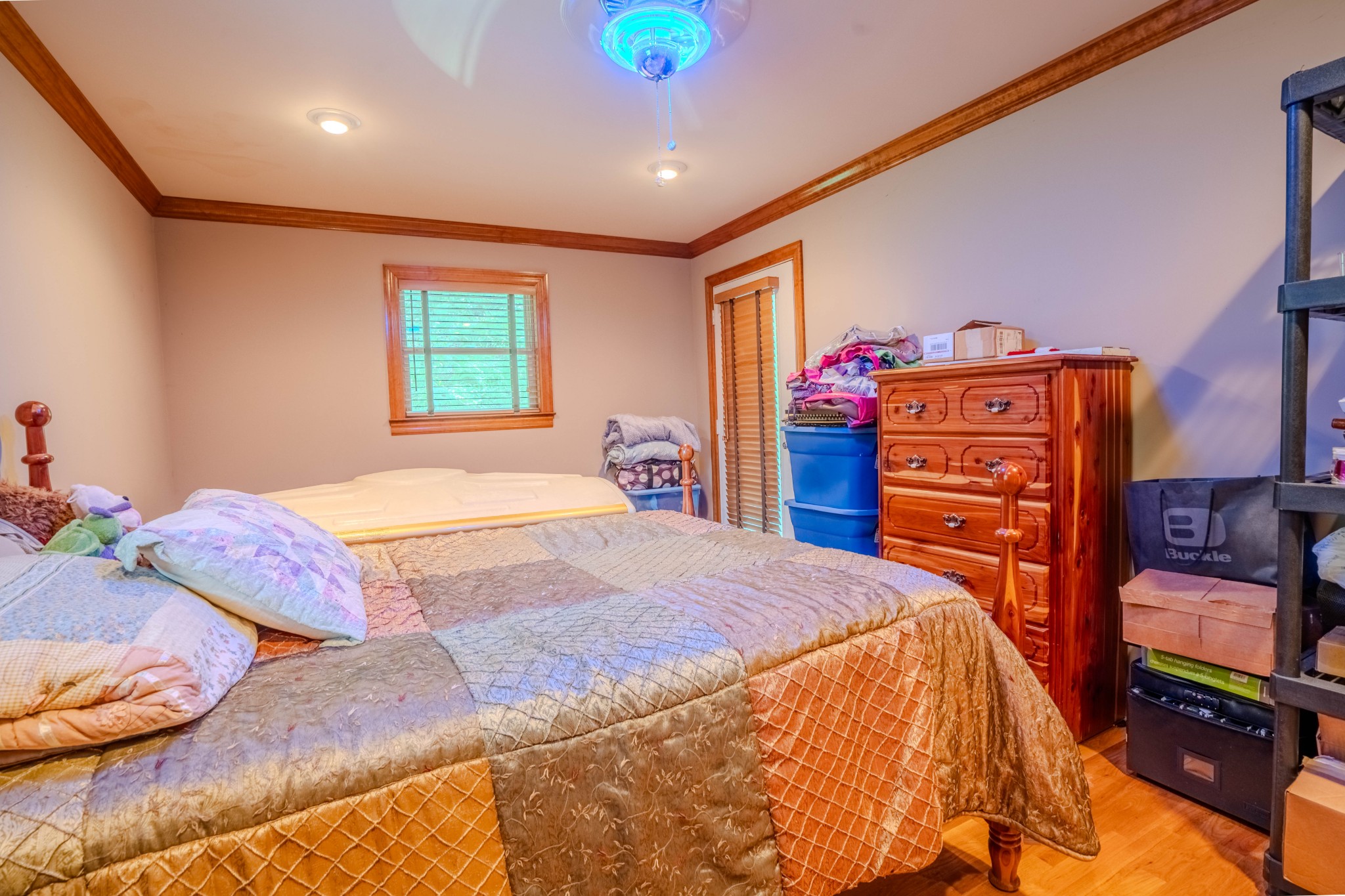 410 Britton Hollow Road Pulaski, TN 38478 - Photo 22 of 74 a bedroom with a bed and a tv in it