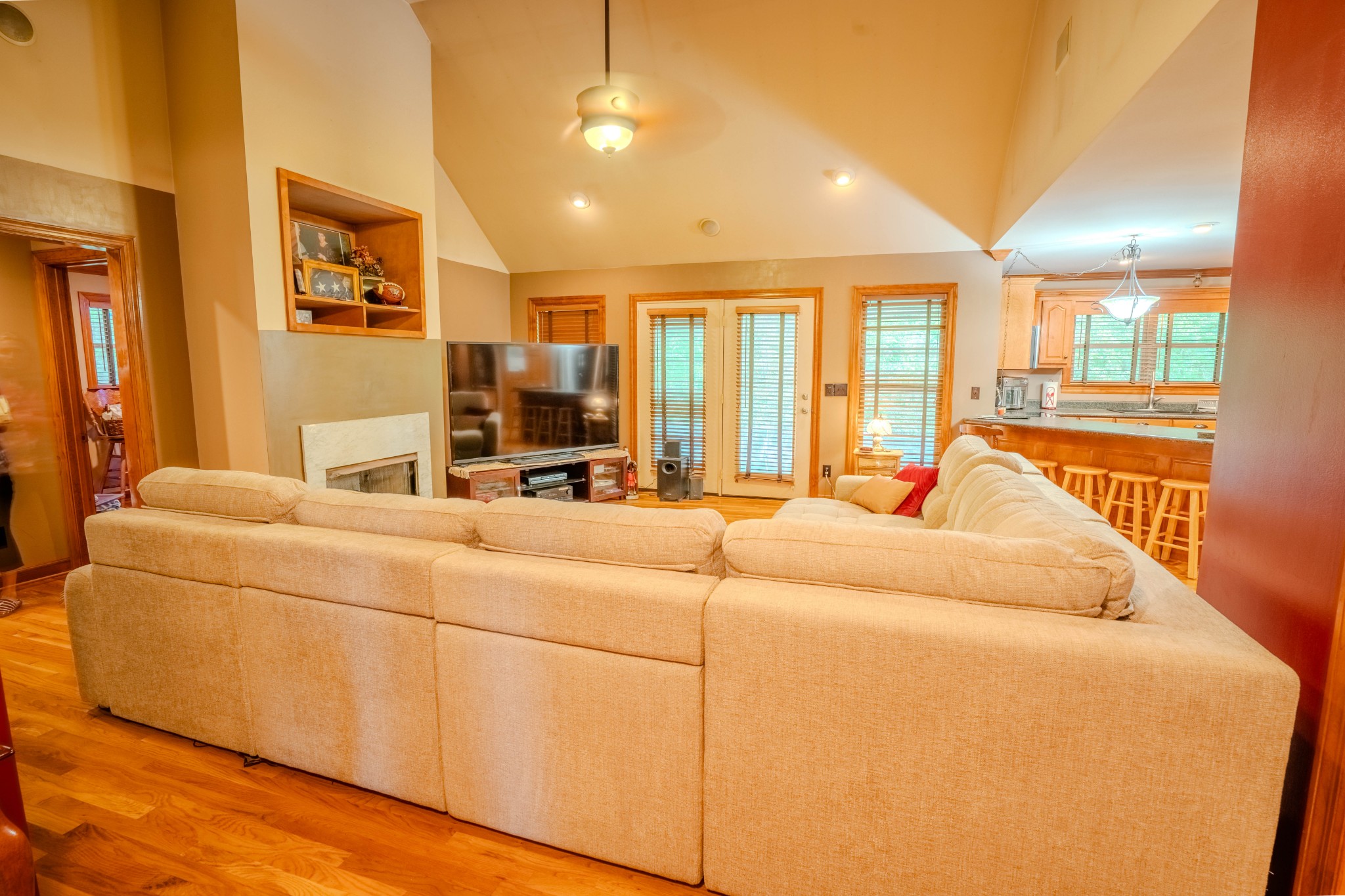 410 Britton Hollow Road Pulaski, TN 38478 - Photo 5 of 74 a living room with furniture and a large window