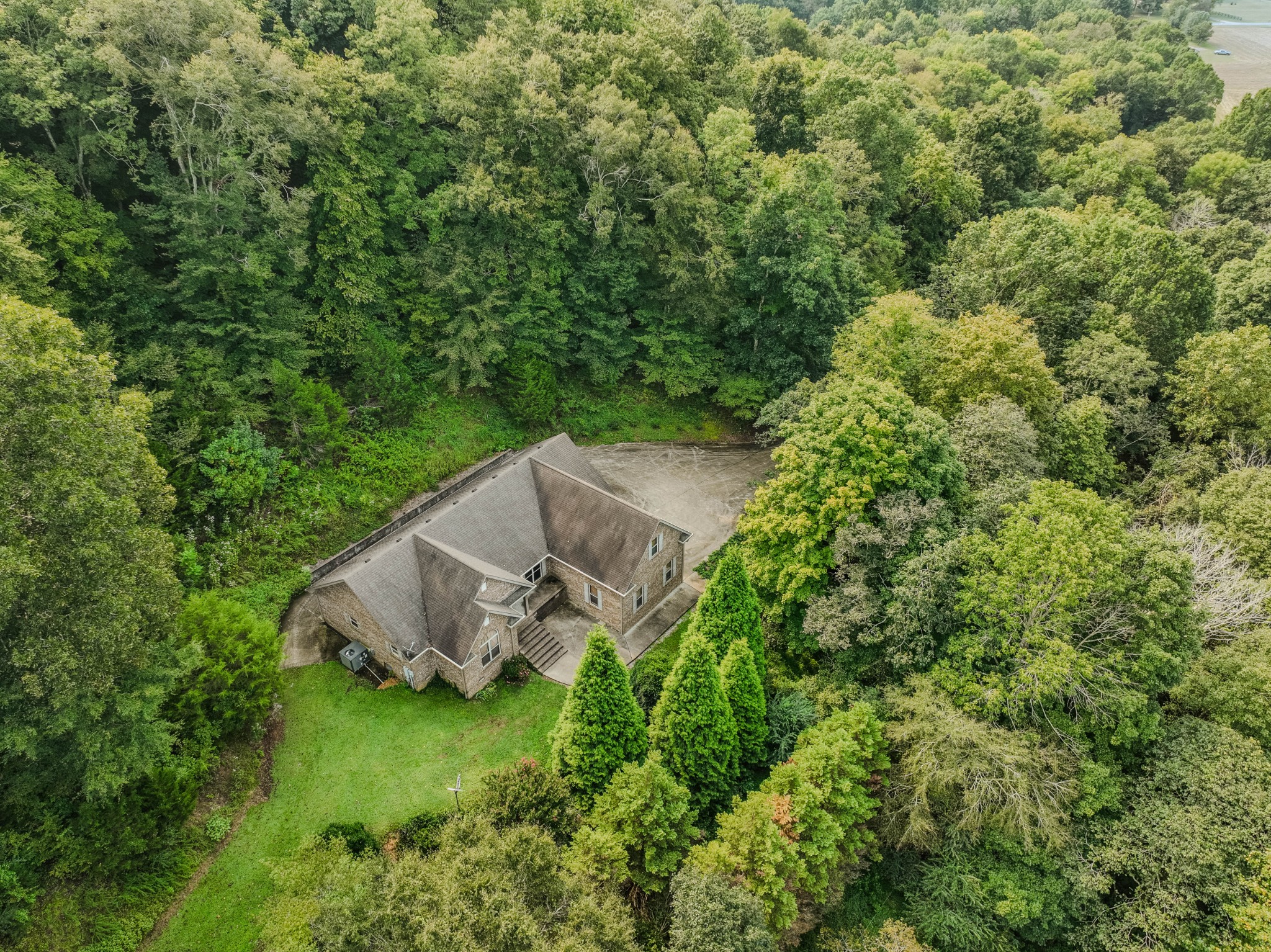 410 Britton Hollow Road Pulaski, TN 38478 - Photo 72 of 74 an aerial view of a house with a yard