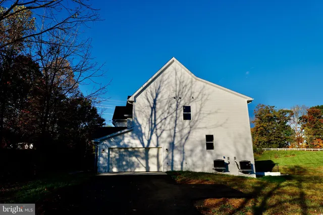 a view of swimming pool and trees