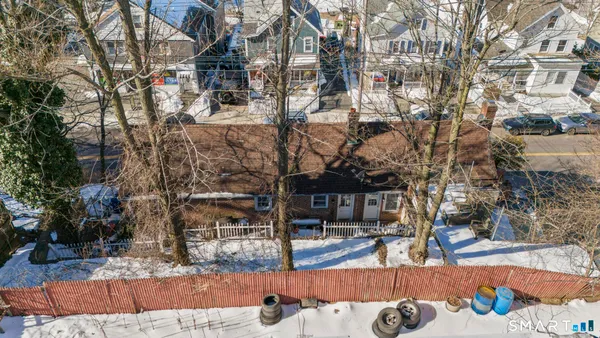 a view of a tall building