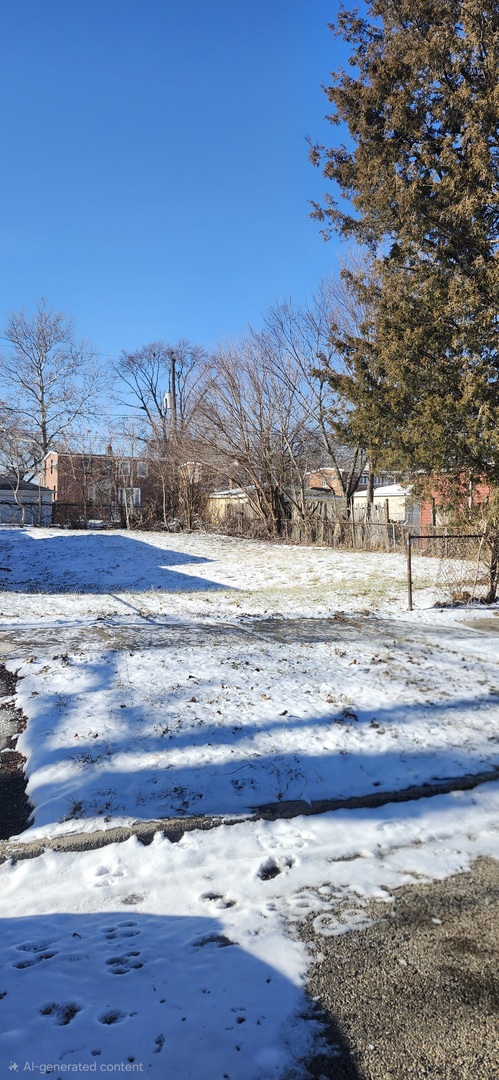 9236 South Calumet Avenue Chicago, IL 60619 - Photo 1 of 1 a view of a yard with wooden fence