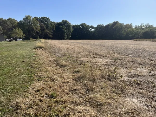 a view of an outdoor space and a yard