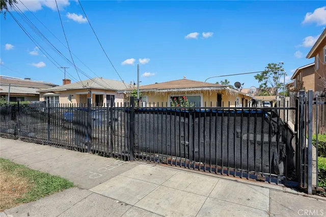 a view of a house with a roof deck
