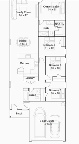 $1,950 | 21126 Trivento Drive, New Caney, TX 77357