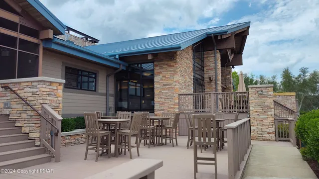 a view of lake and mountain