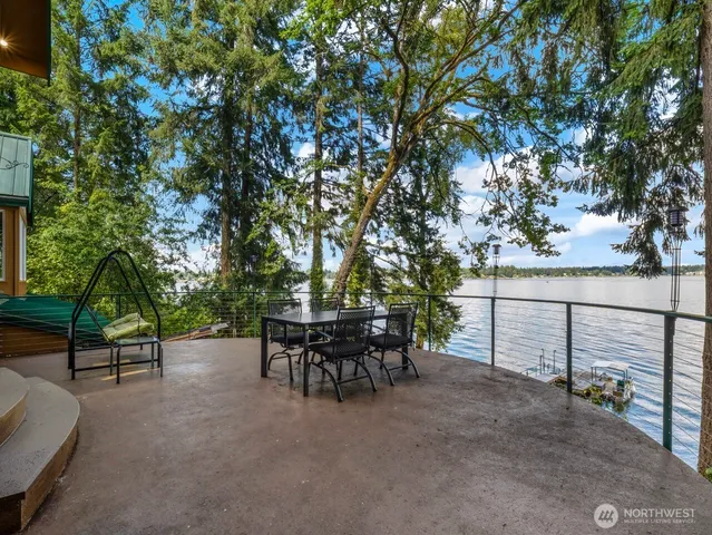 a view of a tree in a yard