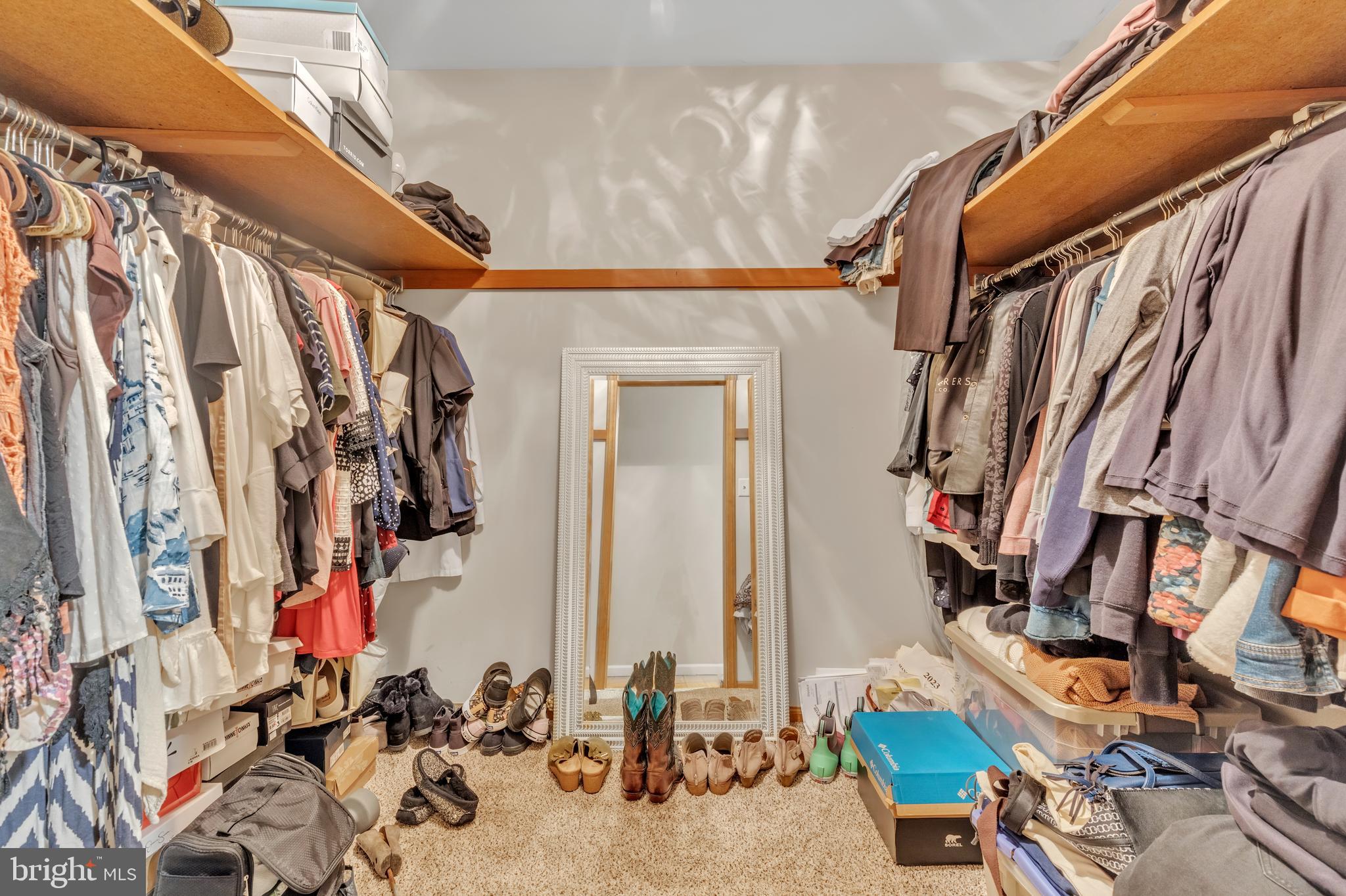 90 Upper Valley Road Christiana, PA 17509 - Photo 19 of 36 a view of walk in closet with clothes and shoes