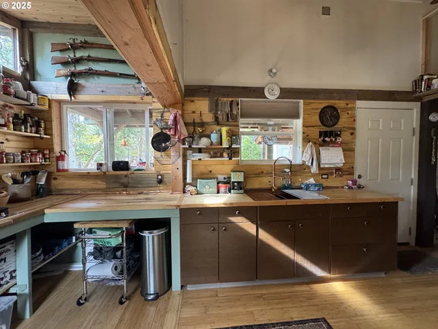 a view of storage and utility room