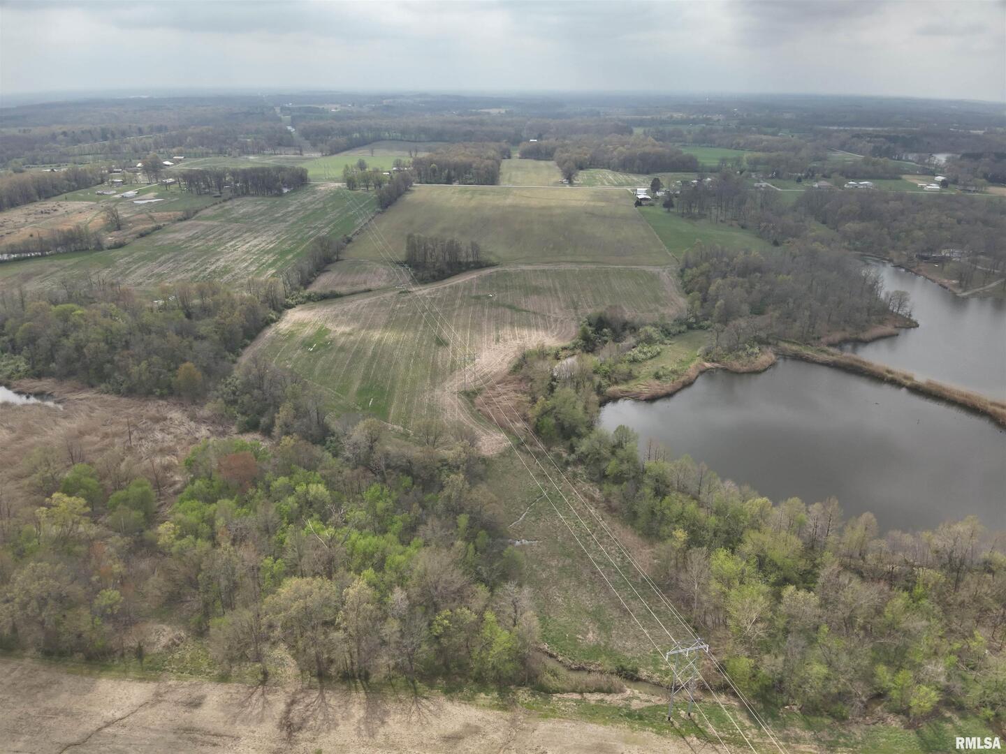 14854 Sesser Lake Road Sesser, IL 62884 - Photo 14 of 44 a view of a yard with an outdoor space