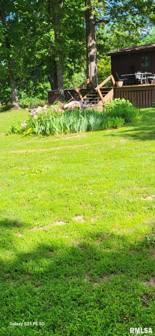 14854 Sesser Lake Road Sesser, IL 62884 - Photo 40 of 44 a view of a yard with an outdoor seating