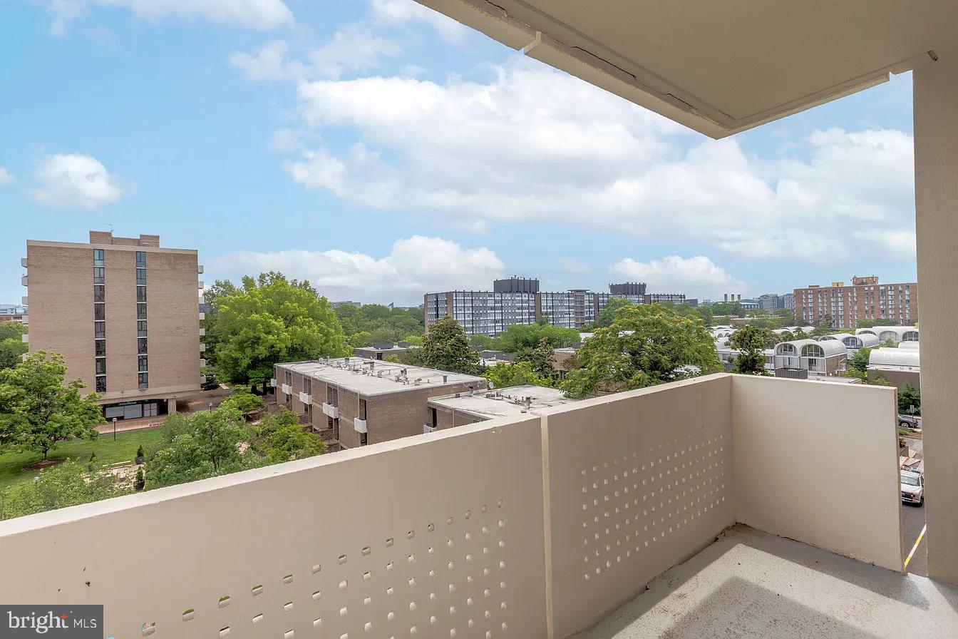1250 4th Street Southwest, Unit W403 Washington, DC 20024 - Photo 20 of 30 a view of a terrace with skyline