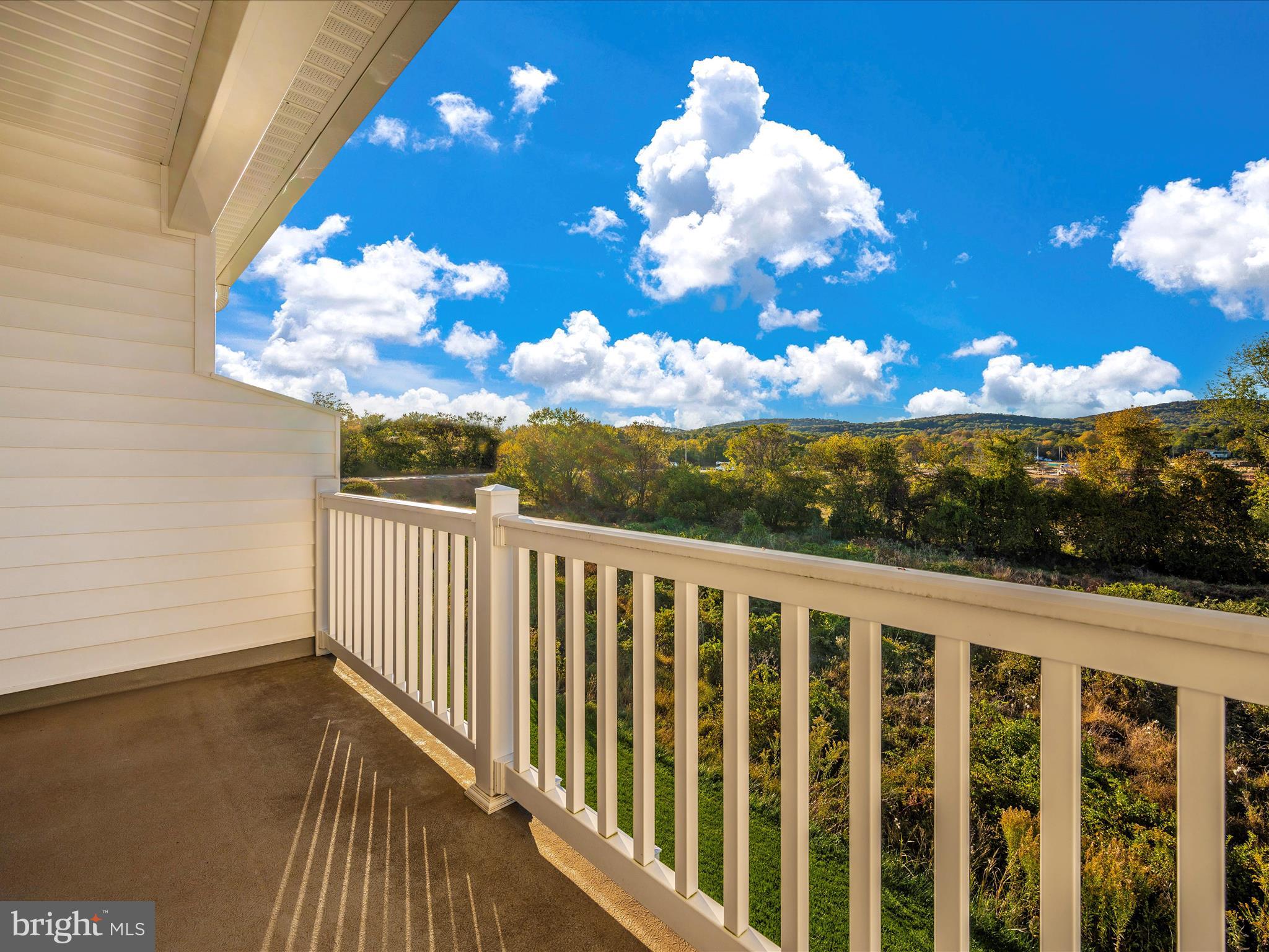 740 Tatum Court Frederick, MD 21702 - Photo 26 of 53 a view of a balcony with wooden floor