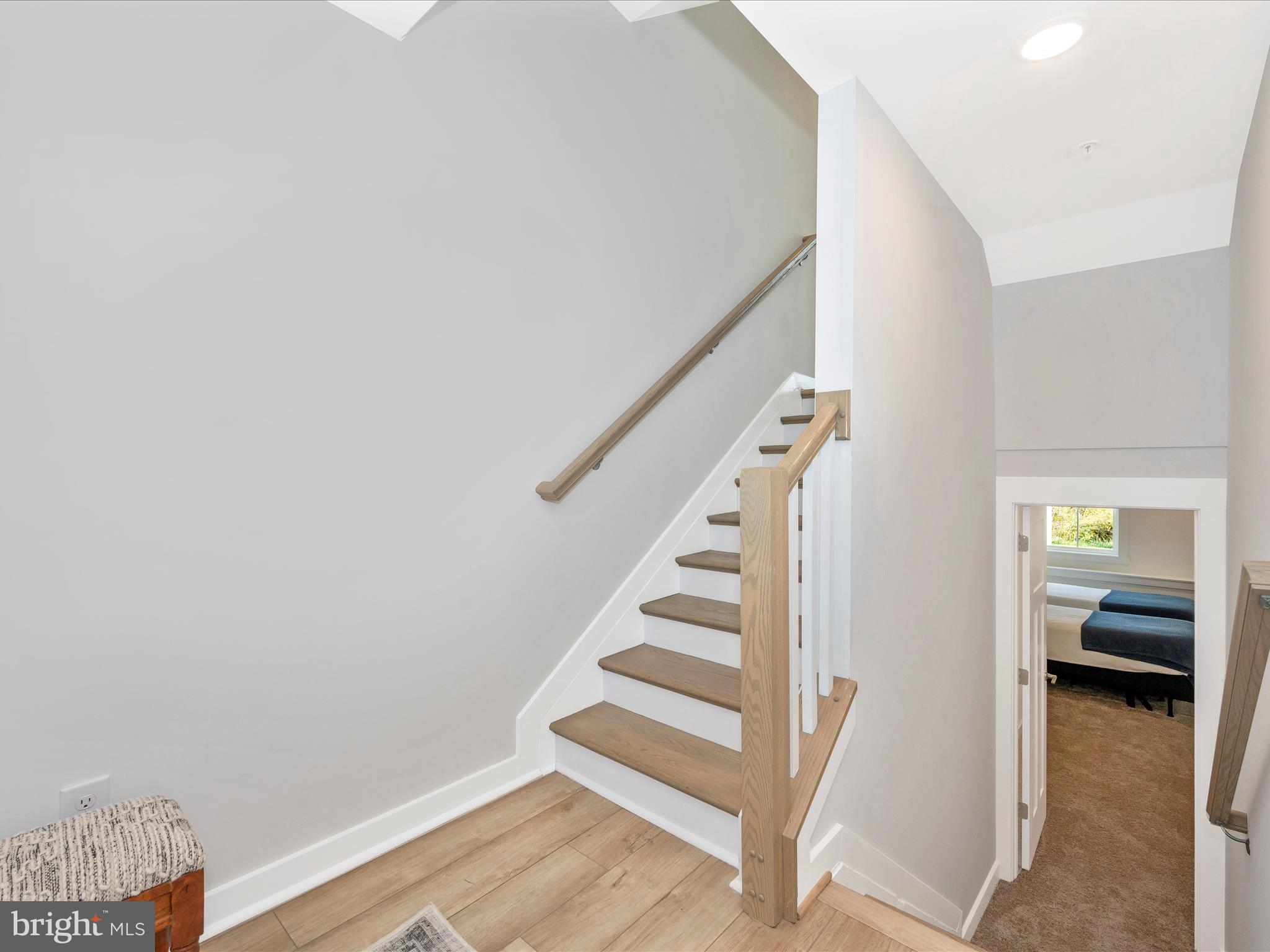 740 Tatum Court Frederick, MD 21702 - Photo 4 of 53 a view of a hallway with wooden floor and entryway