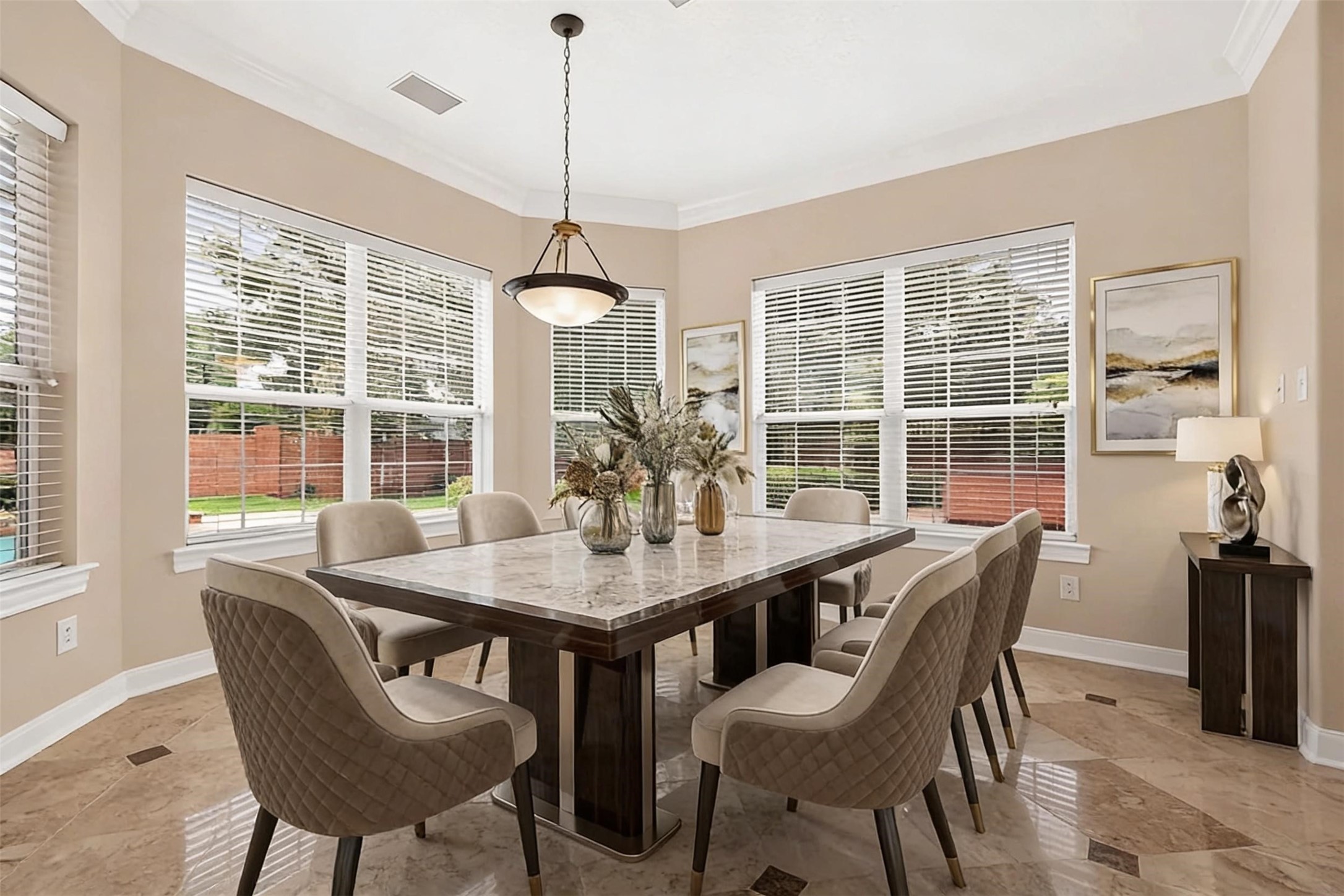 4203 Deforest Ridge Circle Katy, TX 77494 - Photo 15 of 50 This large casual dining area has awesome views of the pool and backyard (virtually staged)
