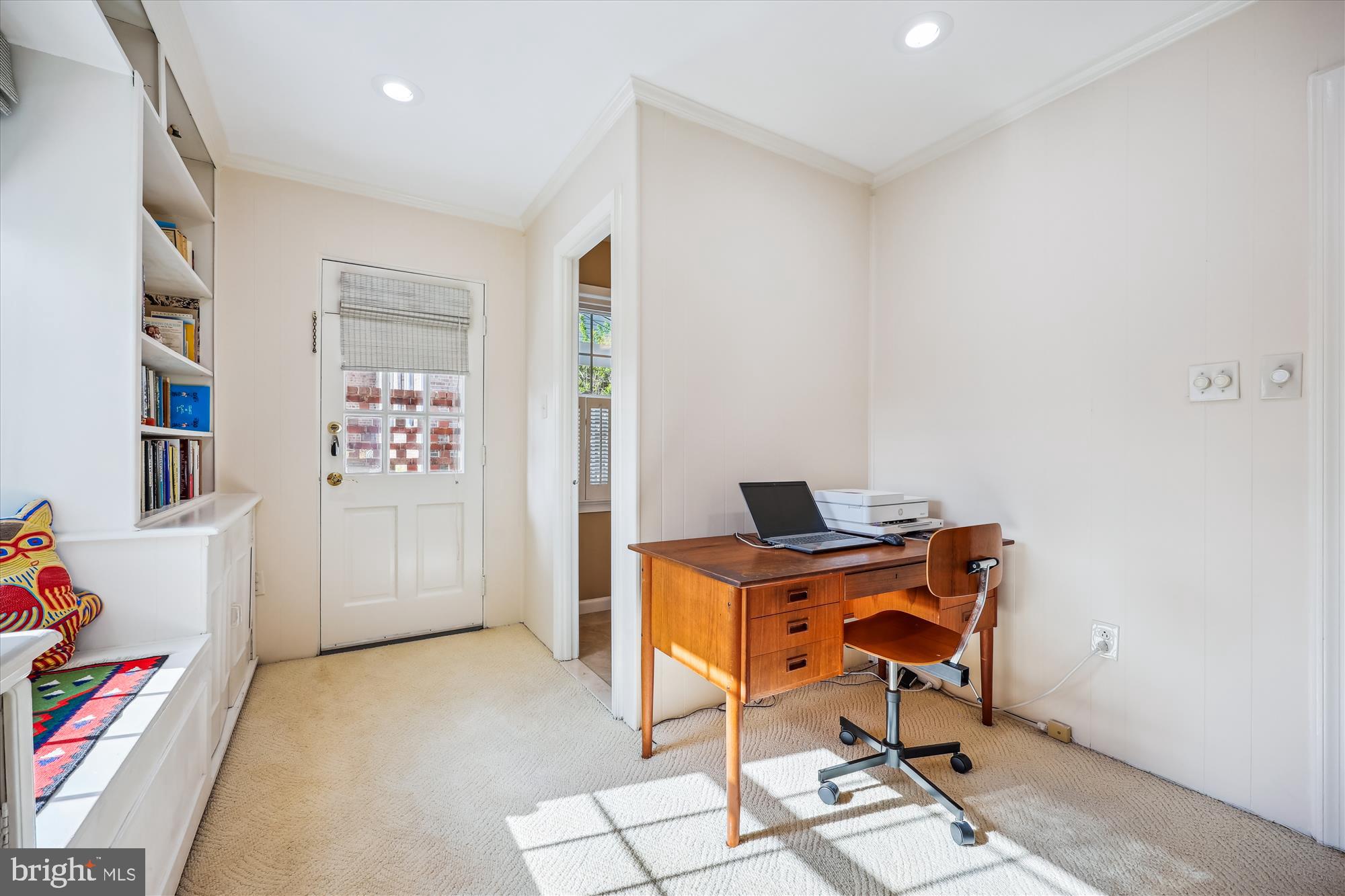 2183 Stratton Drive Potomac, MD 20854 - Photo 22 of 48 a view of a workspace with furniture and a window