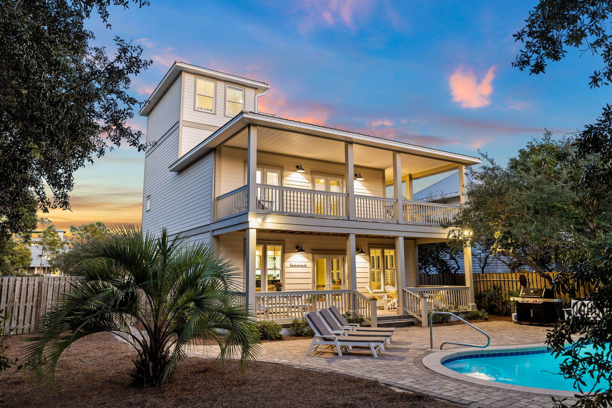 122 Sand Dunes Road Santa Rosa Beach, FL 32459 - Photo 8 of 72 a front view of a house with garden