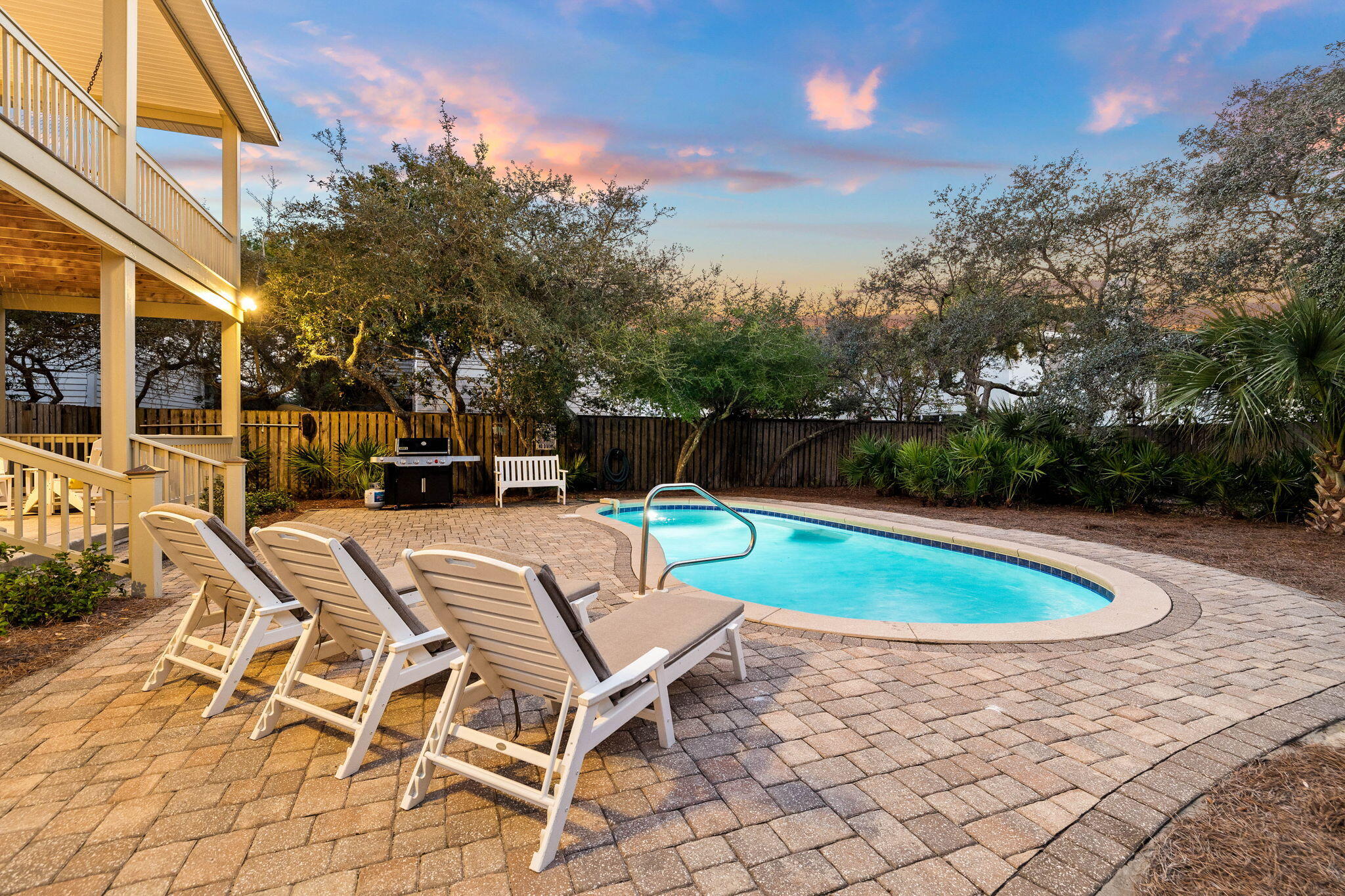122 Sand Dunes Road Santa Rosa Beach, FL 32459 - Photo 9 of 72 a view of a swimming pool with a patio