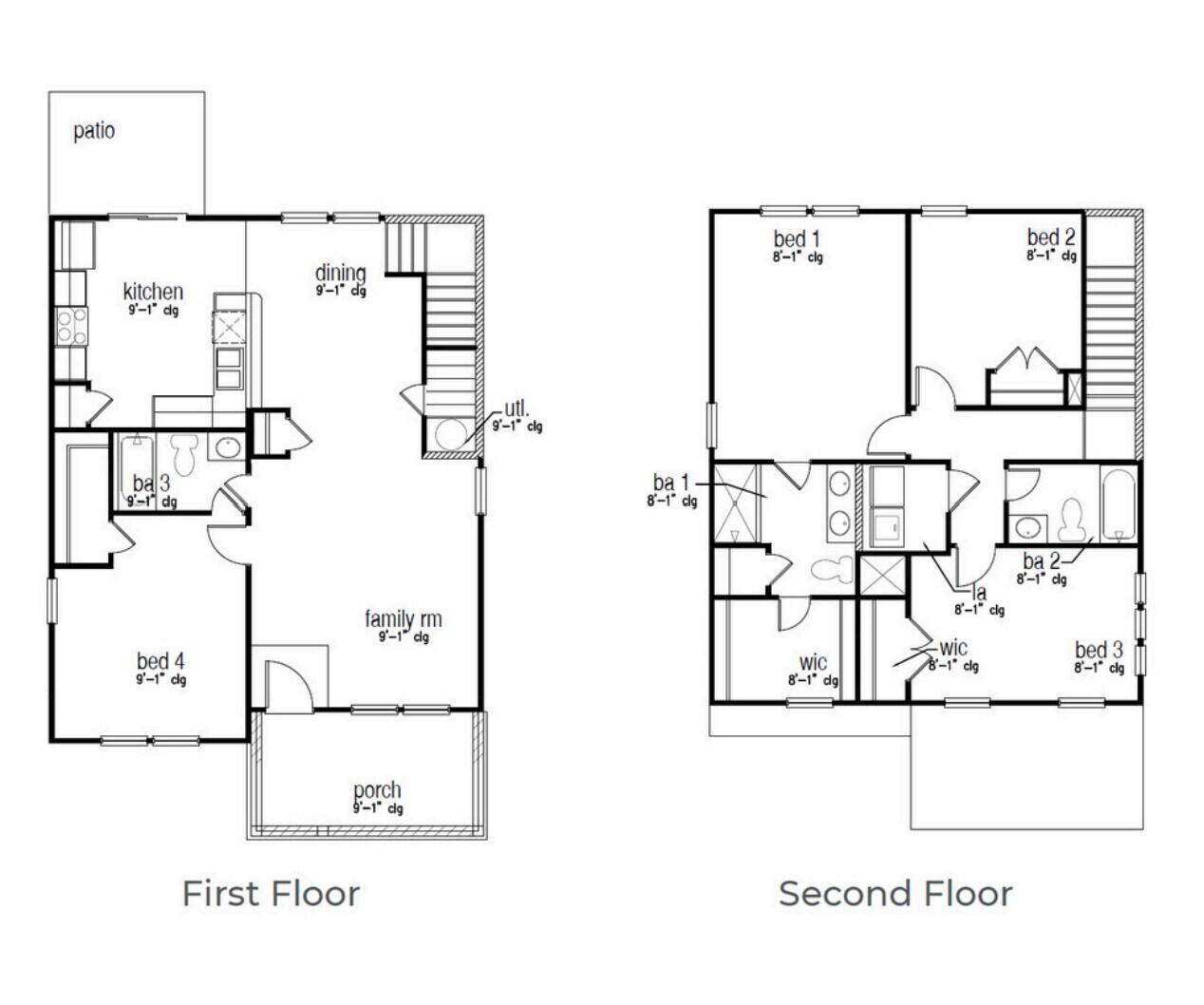 24 Twickenham Loop Yemassee, SC 29945 - Photo 42 of 42 Brunson Floorplan