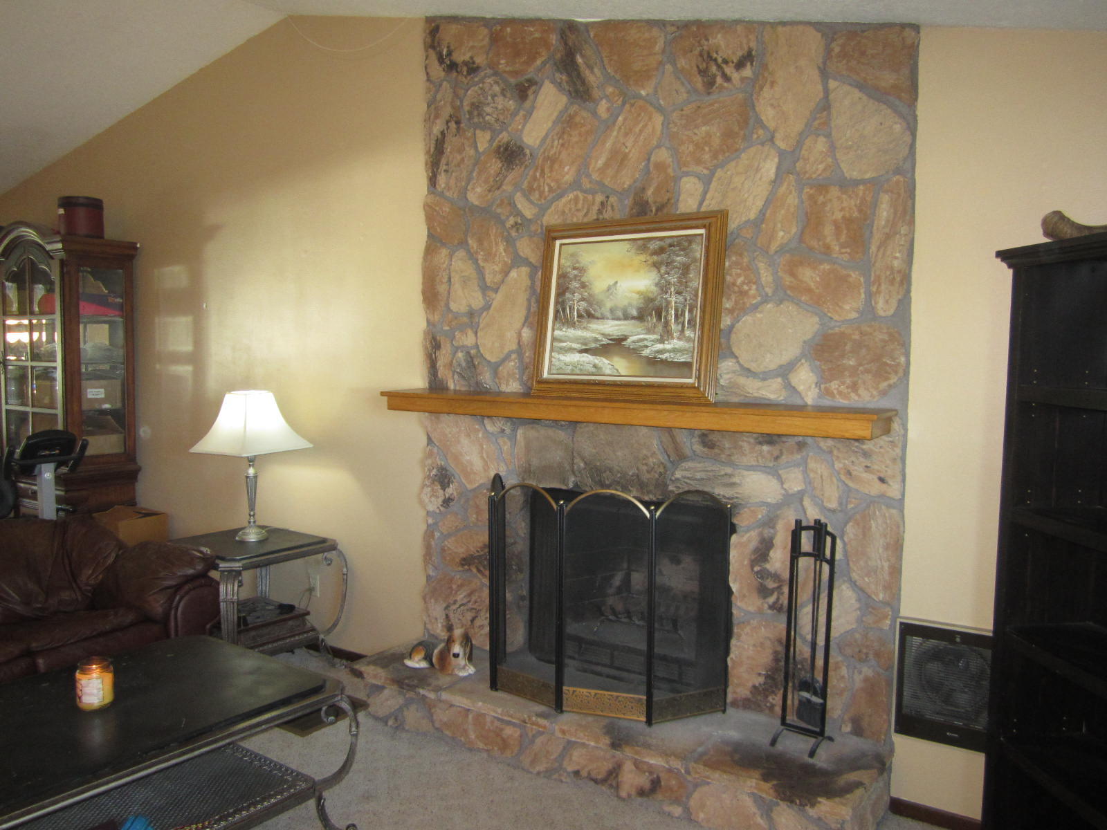 4255 Brickyard Road Tillamook, OR 97141 - Photo 9 of 27 Fireplace